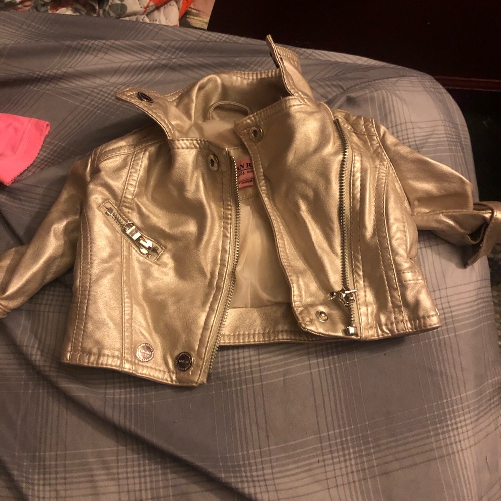 Urban republic baby leather jacket